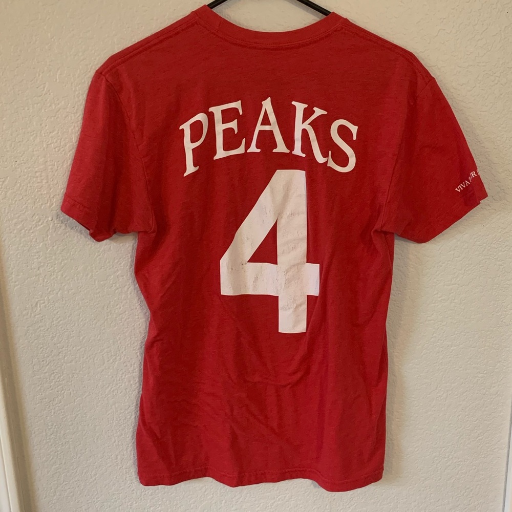 Four Peaks retro baseball tee